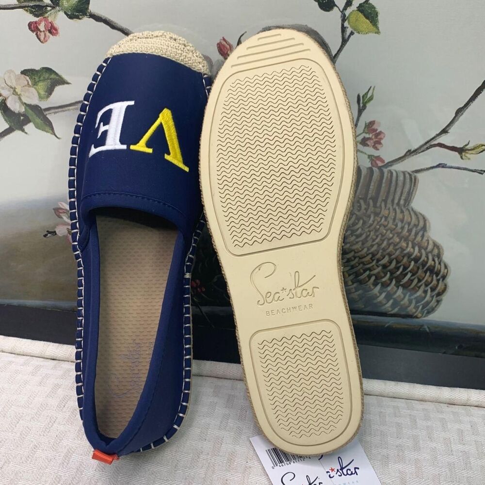 Sea-star-beachwear Women's Blue Espadrilles - Picture 8 of 8